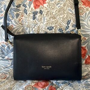 Kate Spade Andi Navy Crossbody Bag Like New